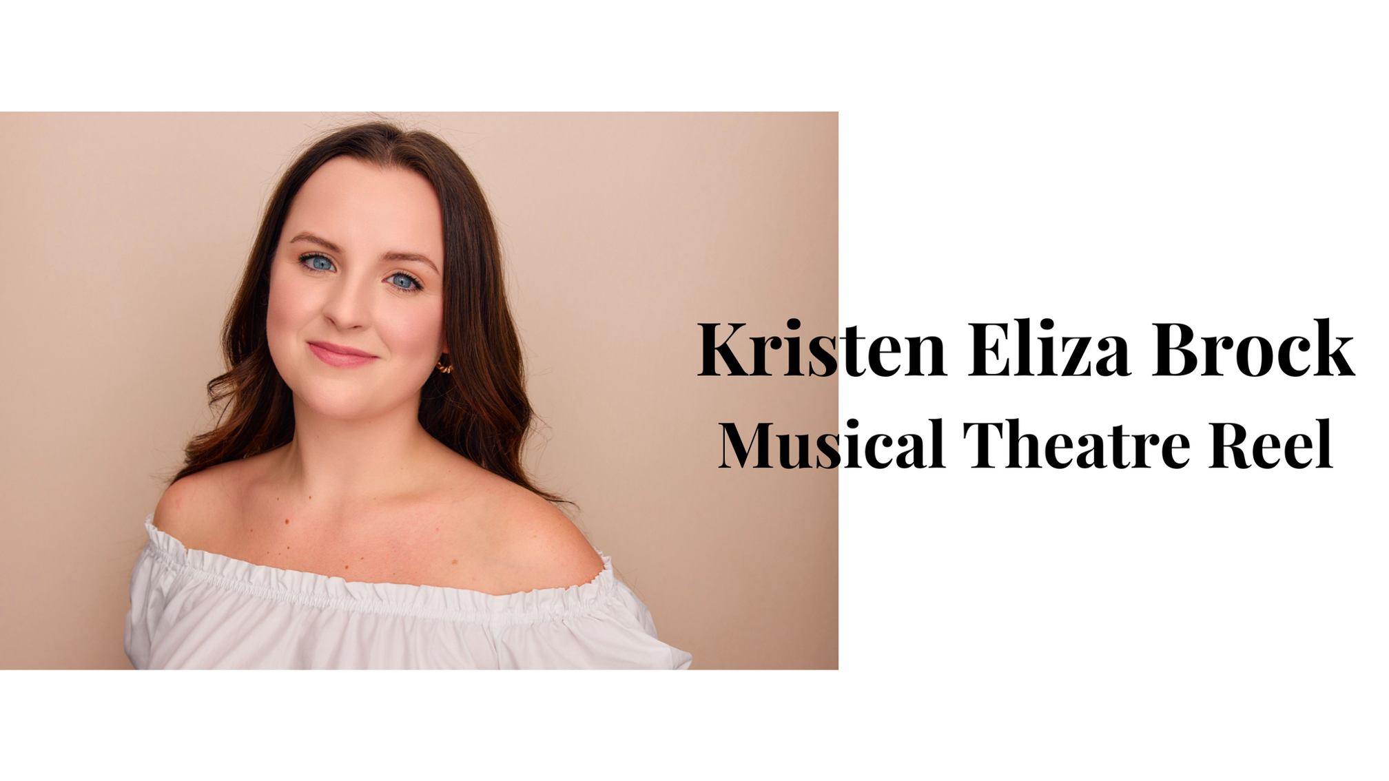 Musical Theatre Reel